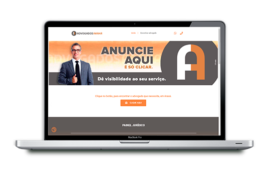 Site feito para Advogados Araxá